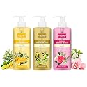 NWIL Vaadi Herbals Luxurious Handwash - 250 ml (Pack of 3, Lemon and Eucalyptus with Olive and Green Apple and Rose and Jasmine) Beauty & Personal Care NWIL