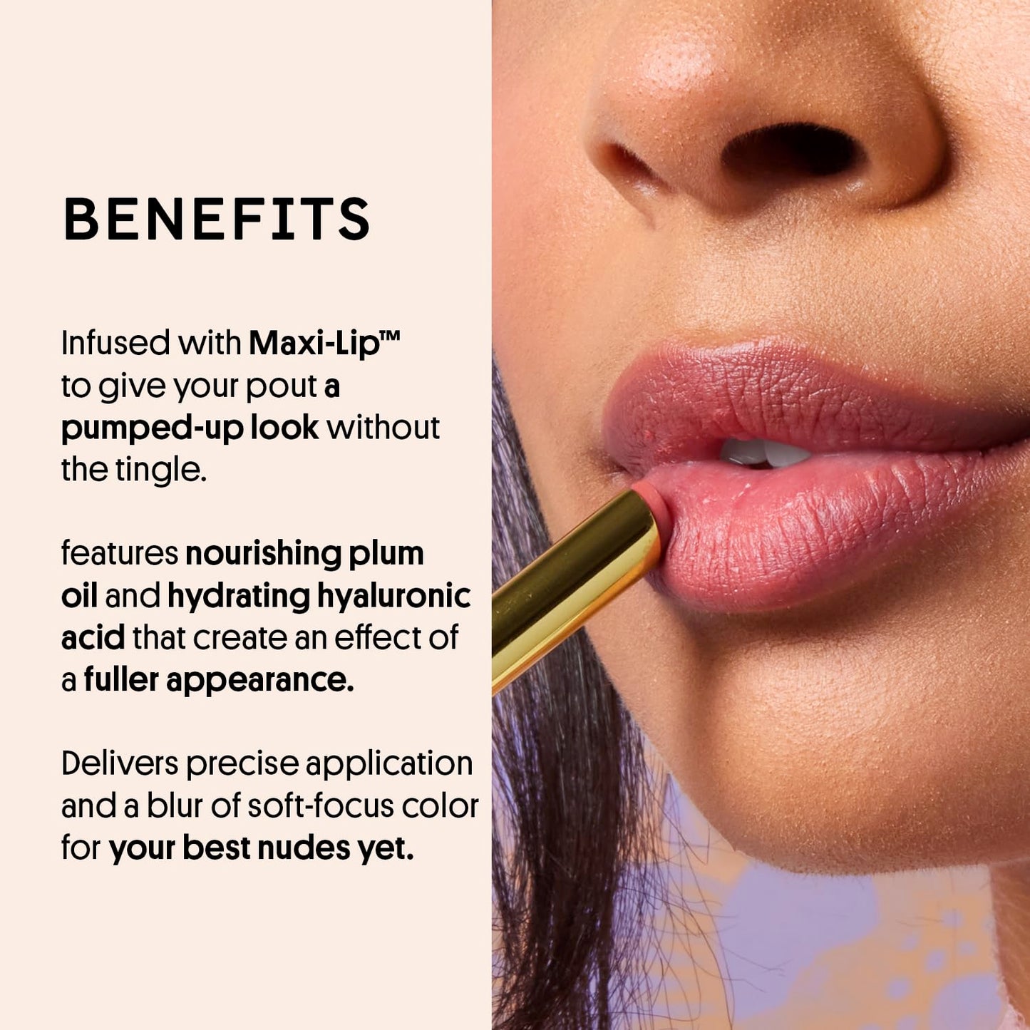 Winky Lux Skinny Plump Demi Matte Lipstick - Nude Pink Lip, Natural Plump Lipstick, Weightless Long Lasting Soft Matte Lip Crayon, Infused Beauty & Personal Care Winky Lux