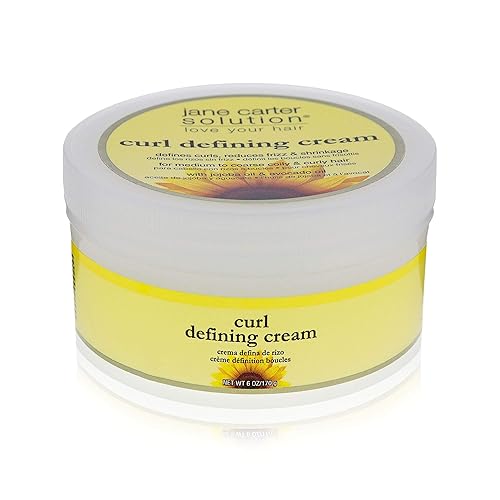 Jane Carter Solution Curl Defining Cream (6oz) - Reduce Frizz, Nourish, Lightweight Beauty & Personal Care Jane Carter Solution