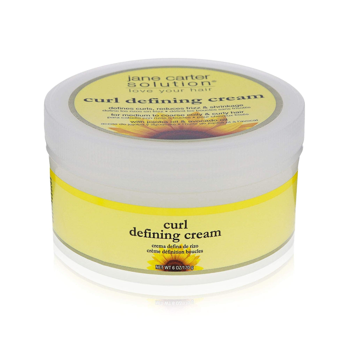 Jane Carter Solution Curl Defining Cream (6oz) - Reduce Frizz, Nourish, Lightweight Beauty & Personal Care Jane Carter Solution