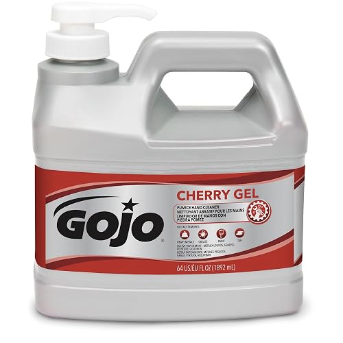 AbilityOne - 8520016471707 - GOJO® SKILCRAFT® Cherry Gel Pumice Hand Cleaner - 1/2 Gallon - 6 units Beauty & Personal Care AbilityOne