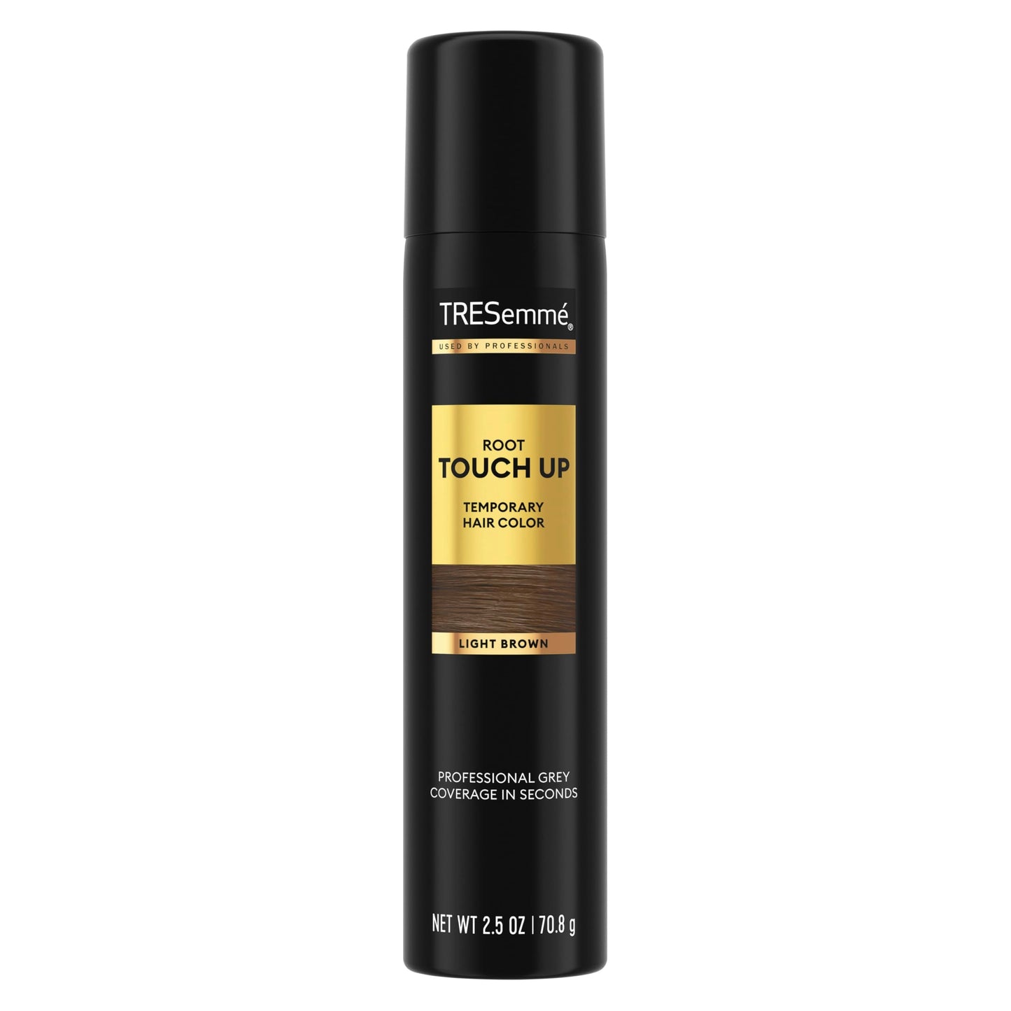 TRESemmé Root Touch-Up, Temporary Hair Color, Light Brown Hair Ammonia-free, Peroxide-free Root Cover Up Spray 2.5 oz Beauty & Personal Care TRESemmé