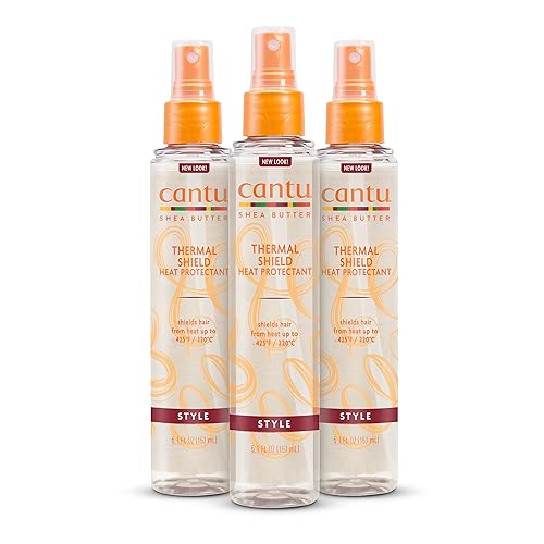 Cantu Thermal Shield Heat Protectant with Shea Butter, 5.1 fl oz (Pack of 3) Beauty & Personal Care Cantu