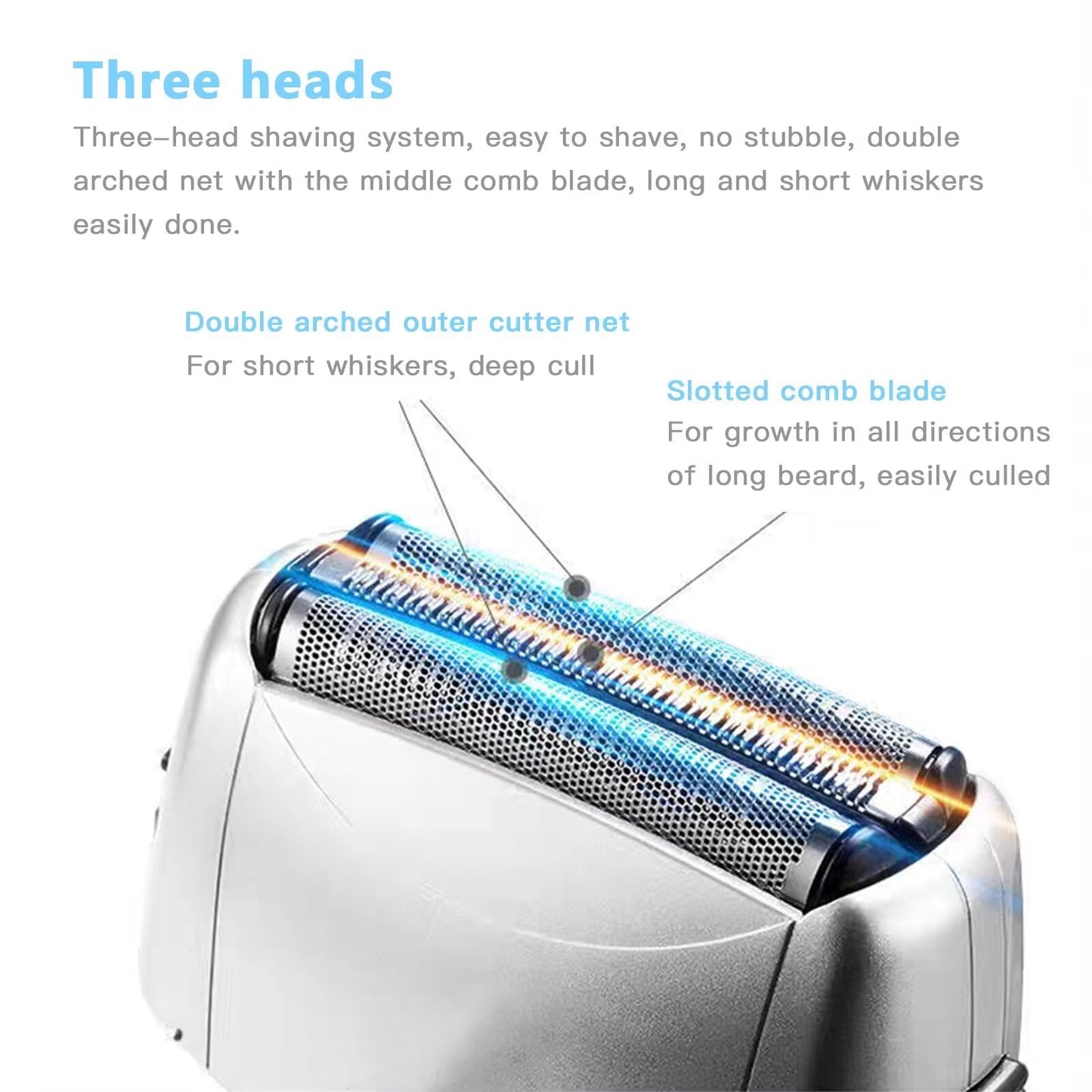 4-Blade Shaver ARC4 ES8243AA Shaver Replacement Inner Blade & Outer Foil (WES9020PC) for Panasonic ARC 4 Beauty and Personal Care WGL