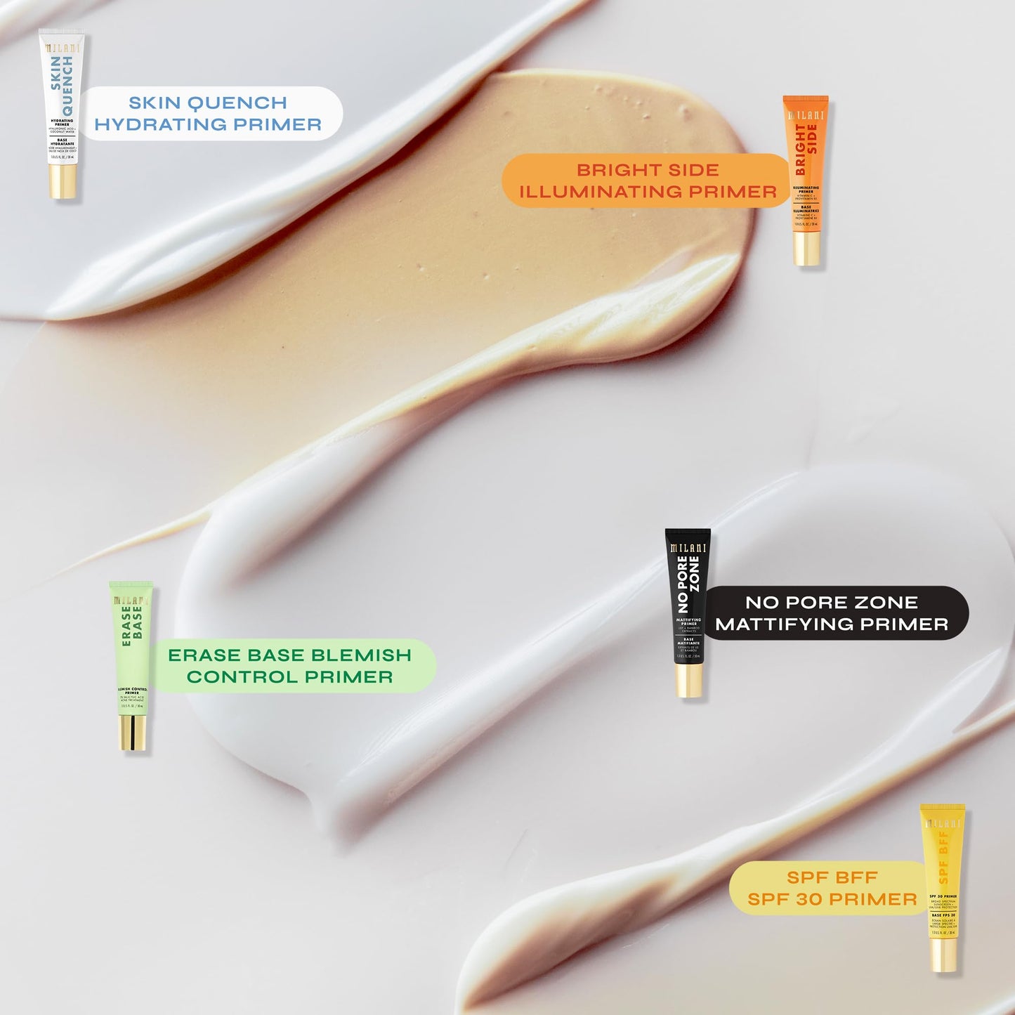 Milani Face Primer for Makeup - No Pore Zone Mattifying Primer with Lily & Bamboo Extract for a Matte Finish, 1.0 Fl. Oz Beauty & Personal Care Milani