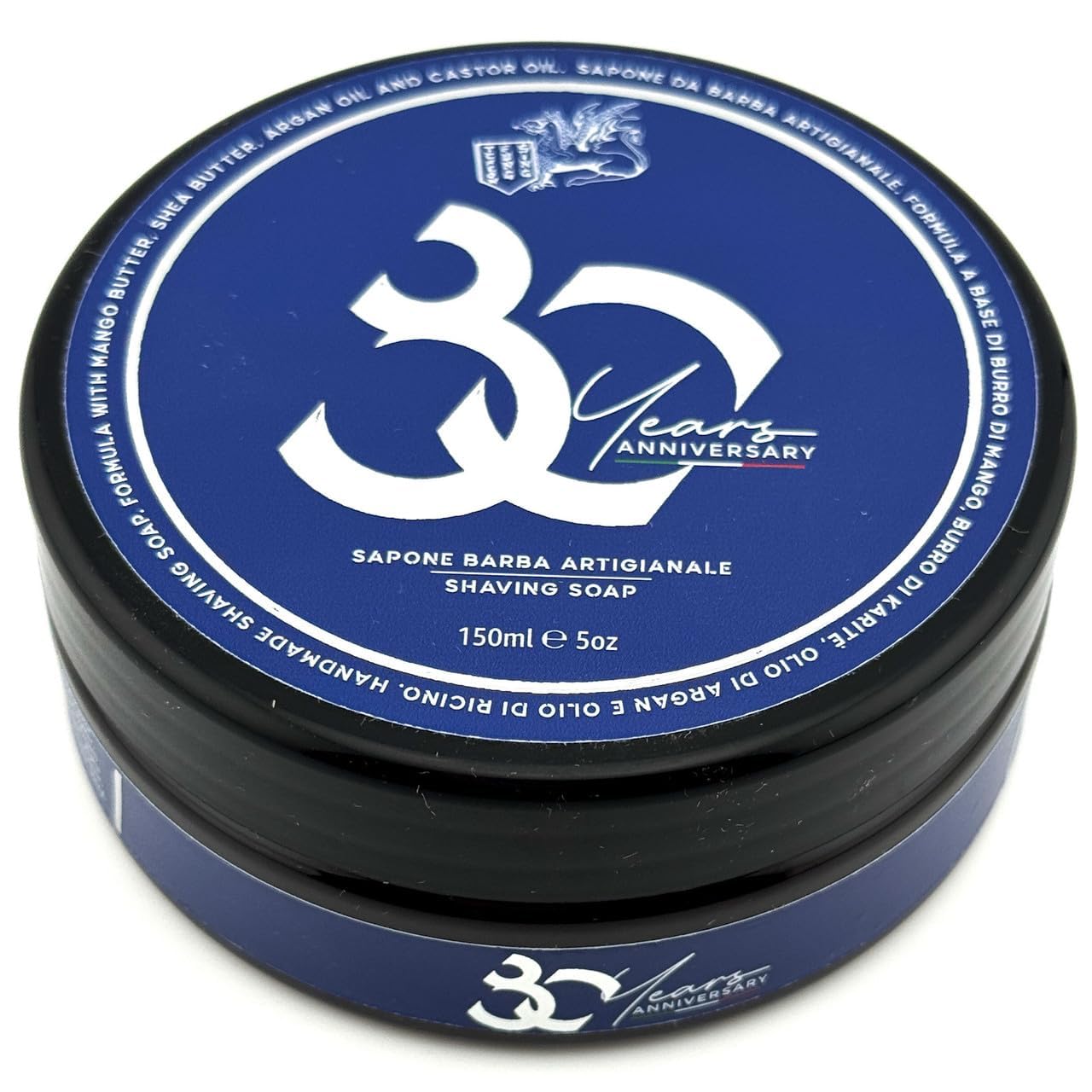 TFS 80th Anniversary Shaving Soap Cream - Artisan Men’s Shaving Soap Made in Italy, Citrus Floral Woody Fragrance, Rich Protective Lather Beauty and Personal Care TCHEON FUNG SING