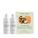 EVA + AVO Avocado Shampoo & Conditioner 8 fl oz, Sulfate-Free Cleanse for Dry Scalp, Fine, Curly, Damaged or Thin Hair, Hydrating & Strengthening Beauty & Personal Care Eva + Avo