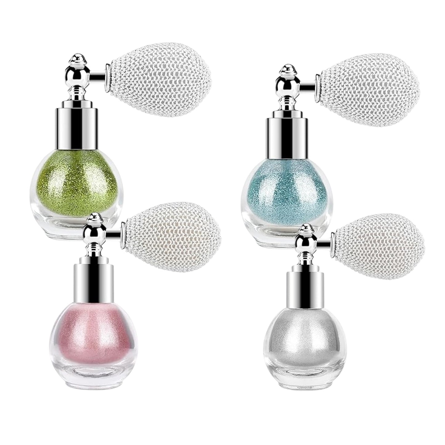 Glitter Powder Spray, Loose Shimmer Powder, Highlighter Spray Makeup for Face Body Hair, Lasting Glitter Hairspray, Cosmetic Sparkling Body Makeup Beauty & Personal Care Shunrenful