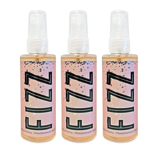 Bath & Body Works Champagne Toast Fizz Fine Fragrance Mist 3 pack each (3 fl oz / 88.7 mL) Beauty & Personal Care Bath & Body Works