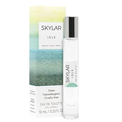 Isle Rollie Perfume By Skylar - Travel Size - Layerable Fragrance - Paraben Free, Vegan, Cruelty Free, Phthalate Free - Beachy and Fresh Scent - Notes Beauty & Personal Care Skylar