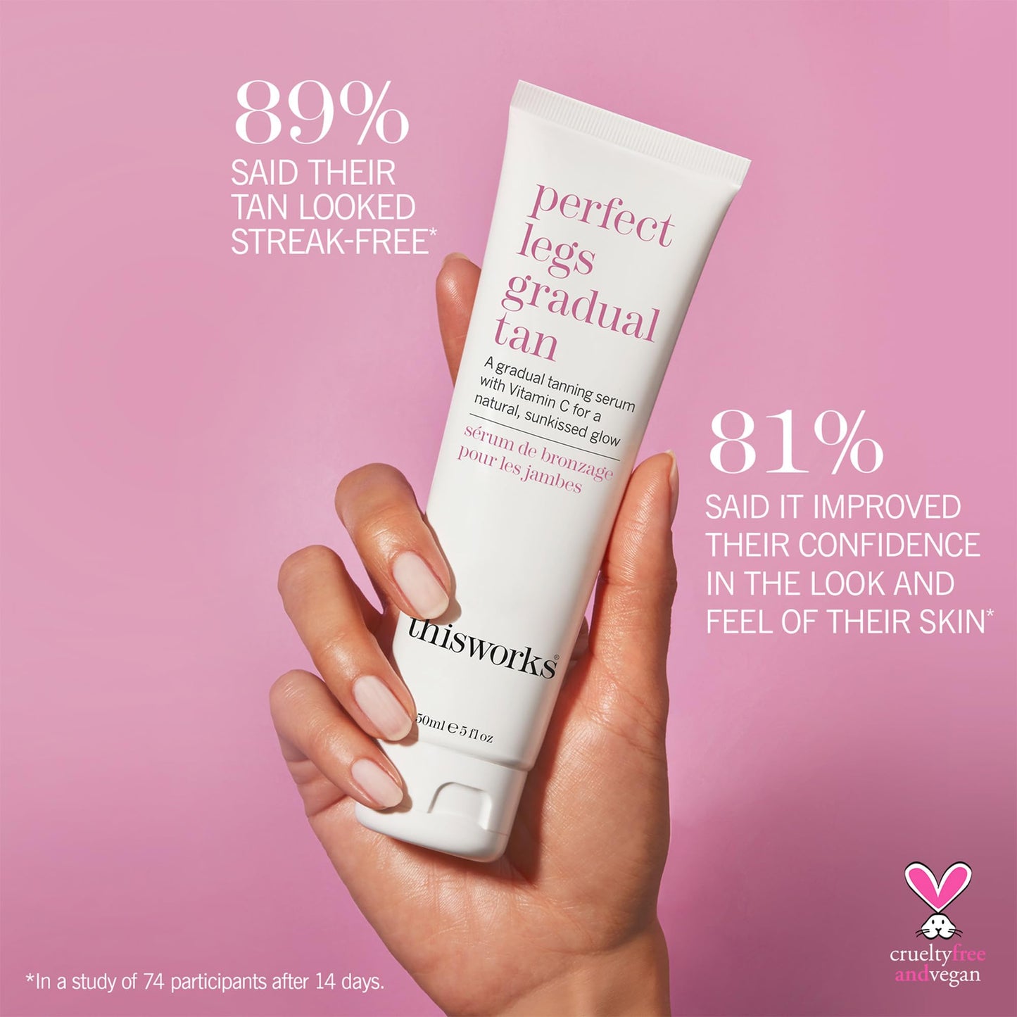 This Works Perfect Legs Gradual Tan, Self Tanner with Vitamin E & Shea Butter, 150ml Beauty & Personal Care THISWORKS
