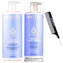 Mastey Paris TRAITE SHAMPOO & FREHAIR CONDITIONER, Sulfate-Free Cleanser & Detangler Duo Set, NORMAL TO DRY HAIR (w/Sleek Comb) (32 oz / 960 ml Beauty & Personal Care Mastey
