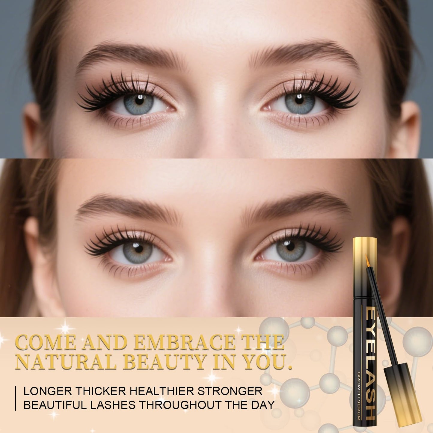 Lash Serum for Eyelash Growth, Premium Lash Enhancing Serum with Advanced Formula Volumizing Longer Fuller and Thicker Looking Lashes, Eyelash Growth Beauty & Personal Care Tistees