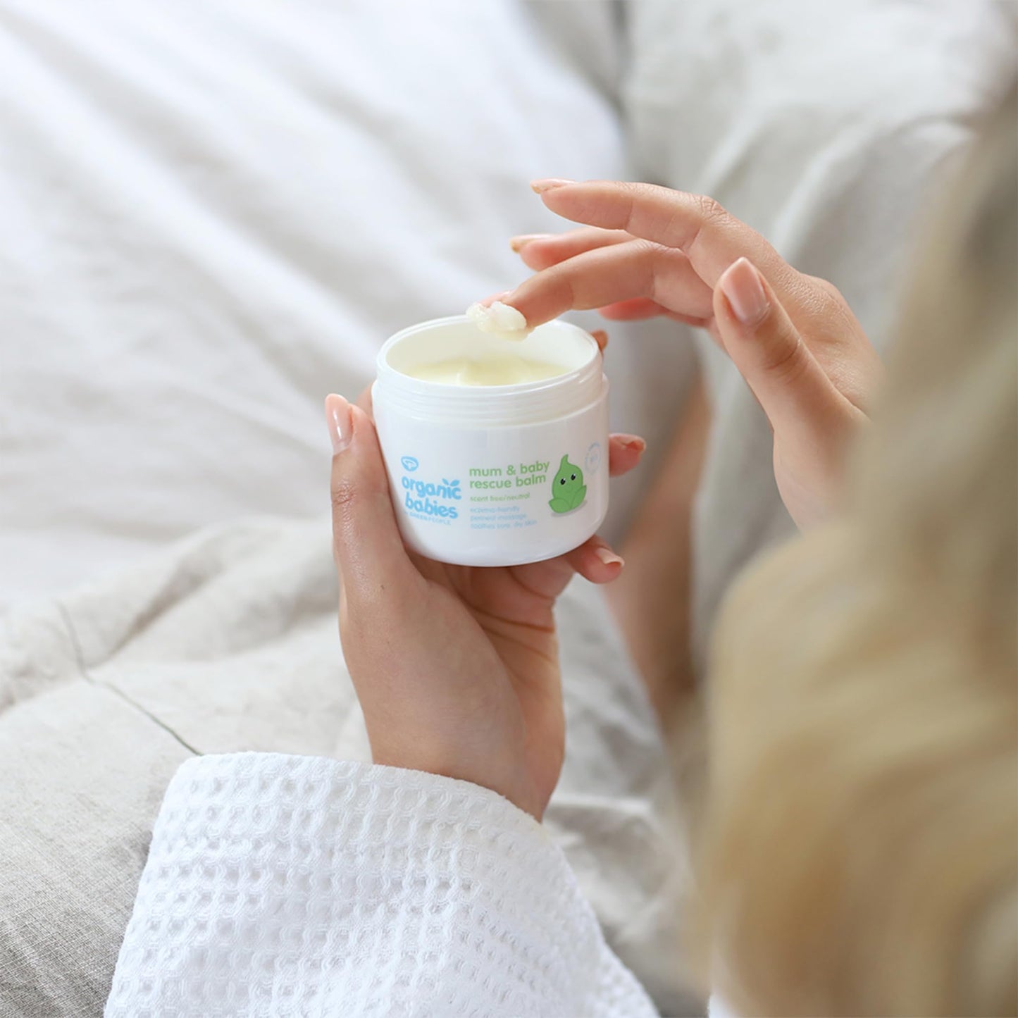 Green People Organic Babies Mum & Baby Rescue Balm - Scent Free (100ml) Beauty & Personal Care Green People