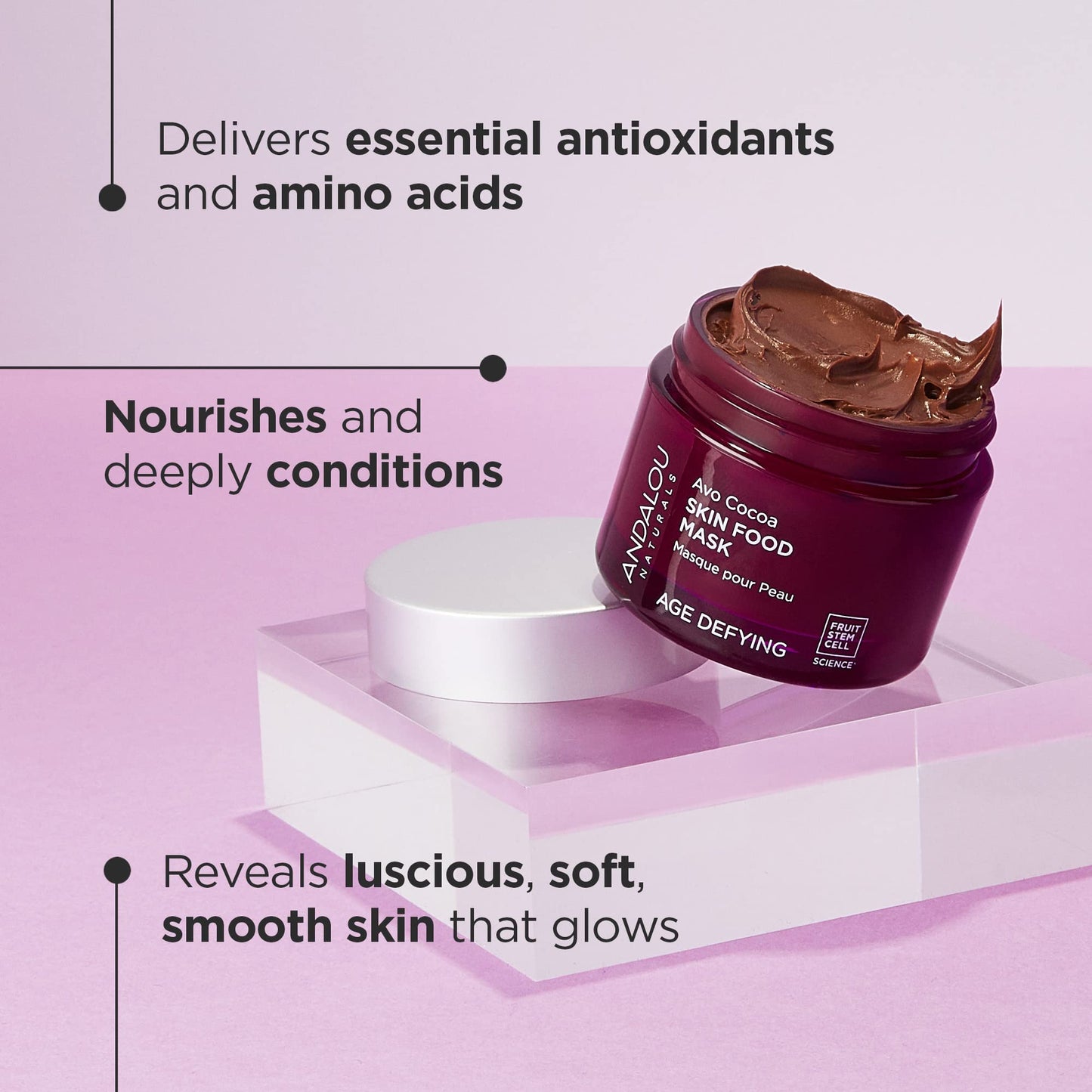 Andalou Naturals Facial Mask, Avo Cocoa Skin Food, 1.7 Ounce Beauty & Personal Care Andalou Naturals