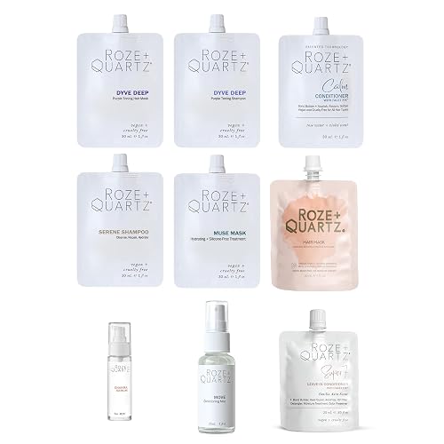 Roze + Quartz® 9 Item Sampler Kit (includes NEW 10ml Chakra Serum!) Beauty & Personal Care Roze + Quartz