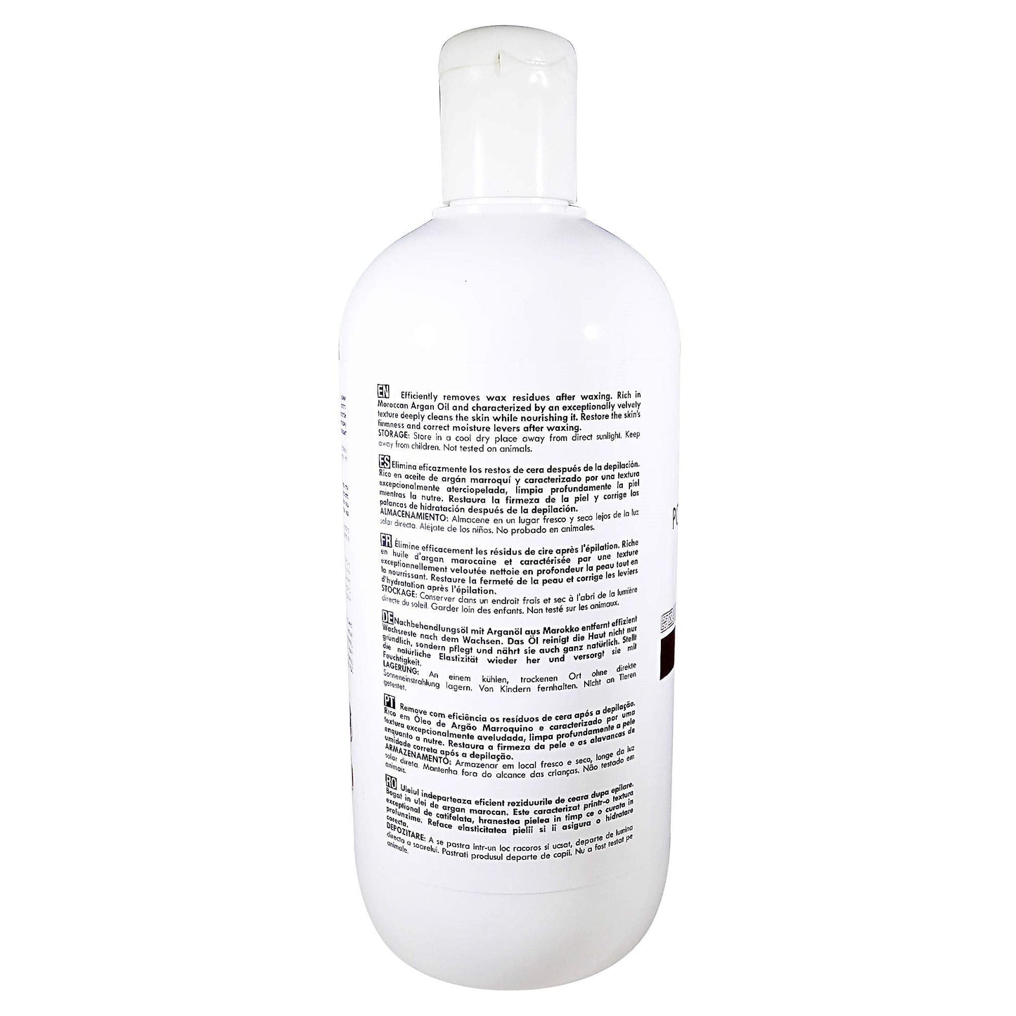 Waxness Spa Choice Post Waxing Residue Removing Oil Argan 16.9 fl oz / 500 ml Beauty and Personal Care Waxness