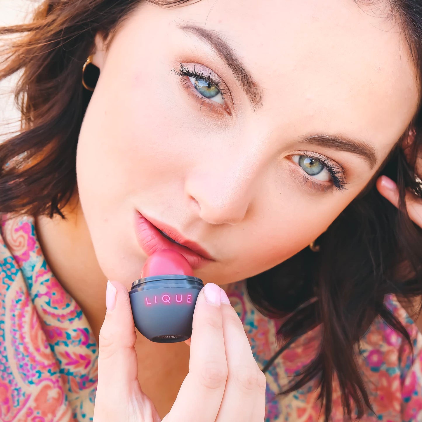 LIQUE Cosmetics Tinted Hydrating Lip Balm, Lightly Scented, Infused with Hemp & Jojoba & Peppermint Oils, Weightless, Vegan Formula, Hemp, 0.21 Oz. Beauty and Personal Care LIQUE