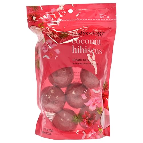 Bodycology Coconut Hibiscus Bath Bomb Women 8 x 2.1 oz Beauty & Personal Care Bodycology