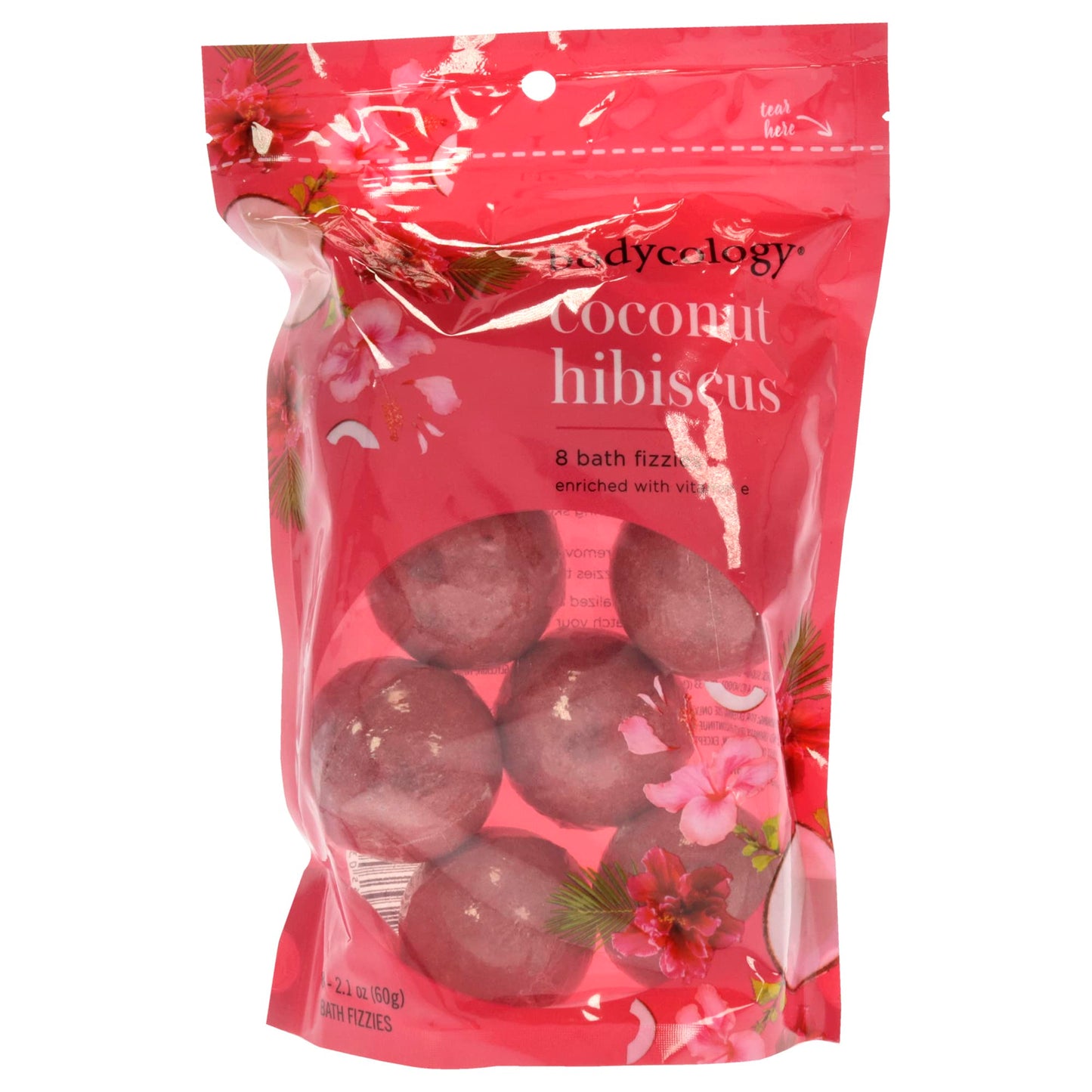 Bodycology Coconut Hibiscus Bath Bomb Women 8 x 2.1 oz Beauty & Personal Care Bodycology