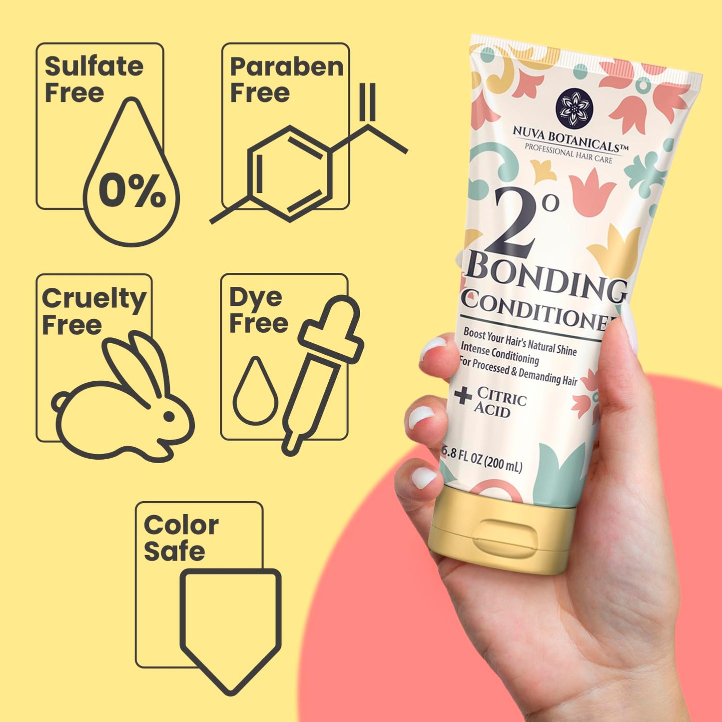Dry Shampoo Powder with Biotin (0.42 oz) and Bonding Shampoo & Conditioner Set (6.8 Fl oz each) - Strengthening Formula to Restore Damaged Hair Beauty & Personal Care Nuva Botanicals