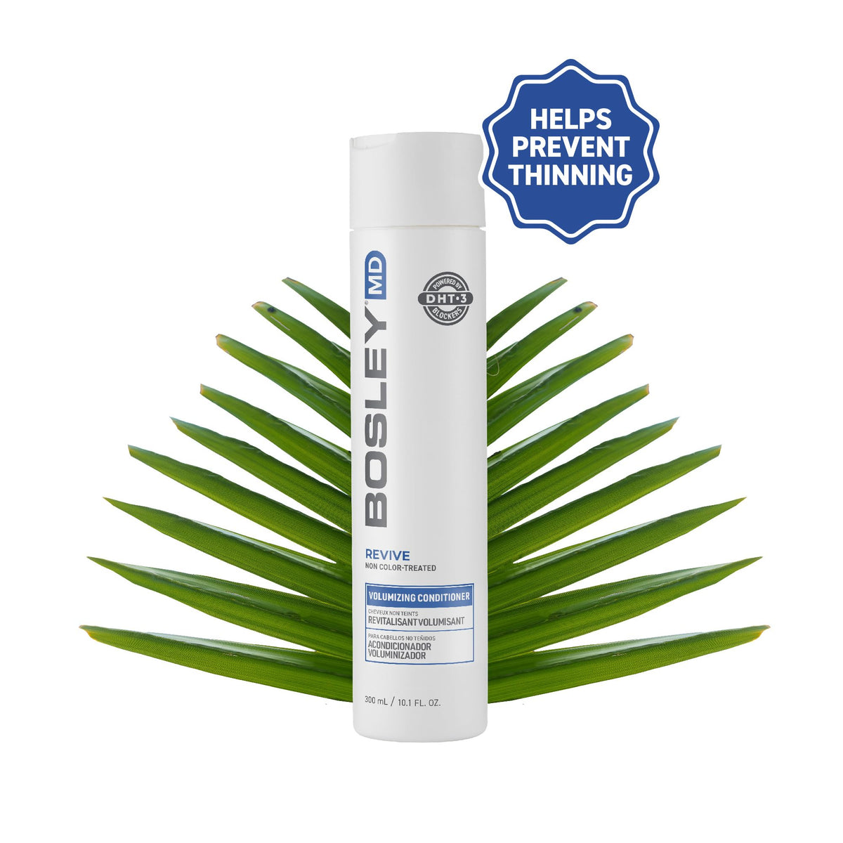 BosRevive Volumizing Conditioner for Noticeably Thinning, Non Color-Treated Hair - DHT-Blocking Saw Palmetto, Biotin Strengthening, Niacin Beauty & Personal Care BosleyMD