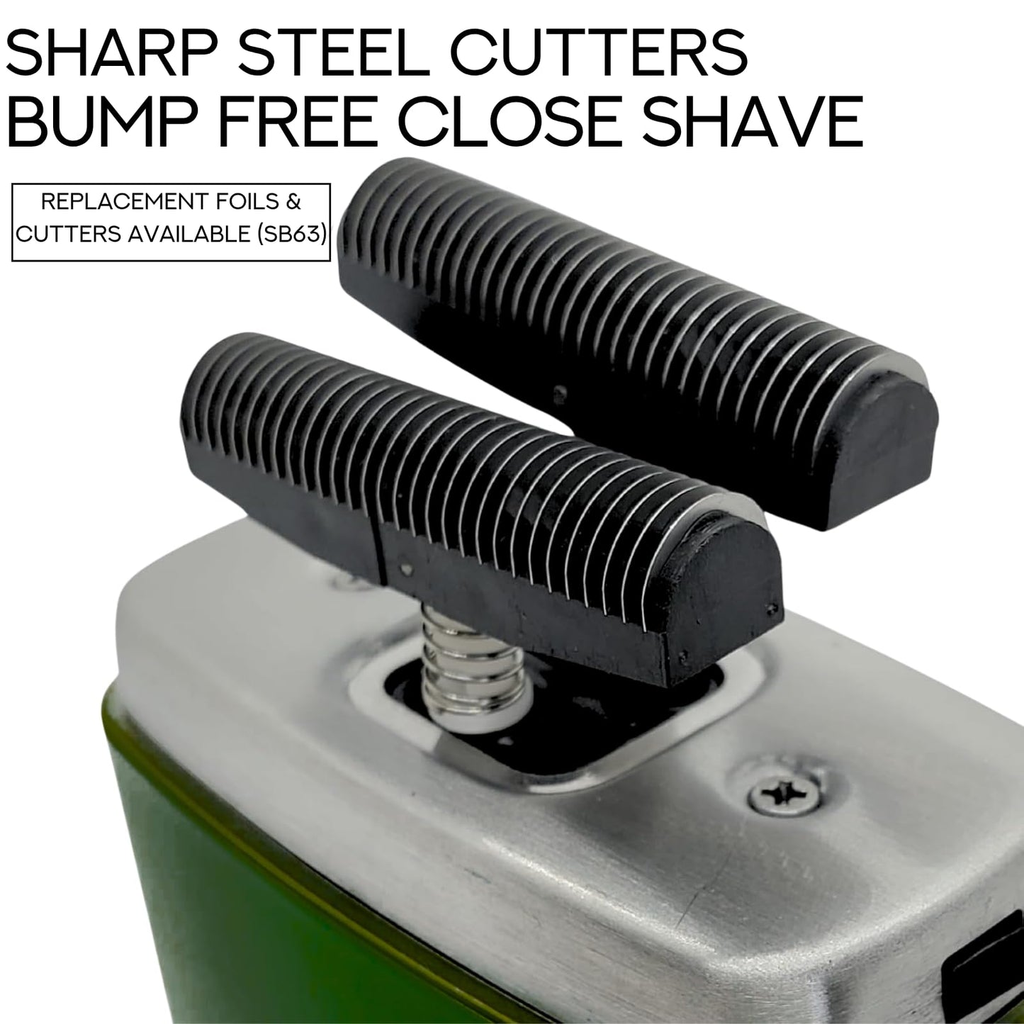 Supreme Trimmer Replacement Foil & Cutter SB63 - Hypoallergenic Foil for Crunch STF602 - Green Beauty and Personal Care Supreme Trimmer