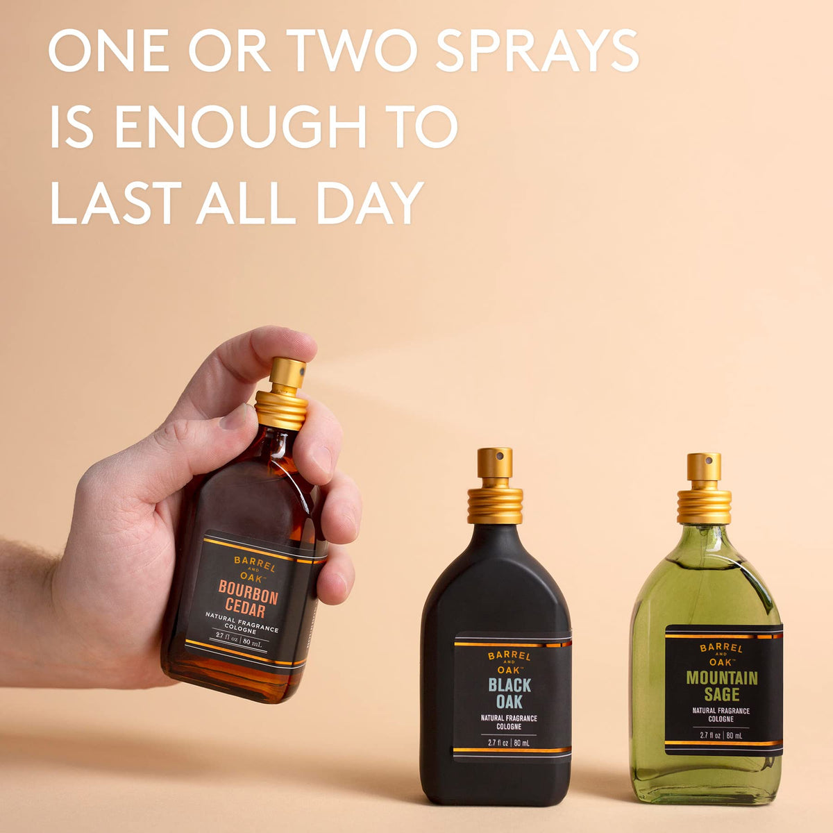 Barrel and Oak - Natural Fragrance, For Men, Eau de Cologne, Essential Oil-Based Scent Beauty & Personal Care Barrel & Oak