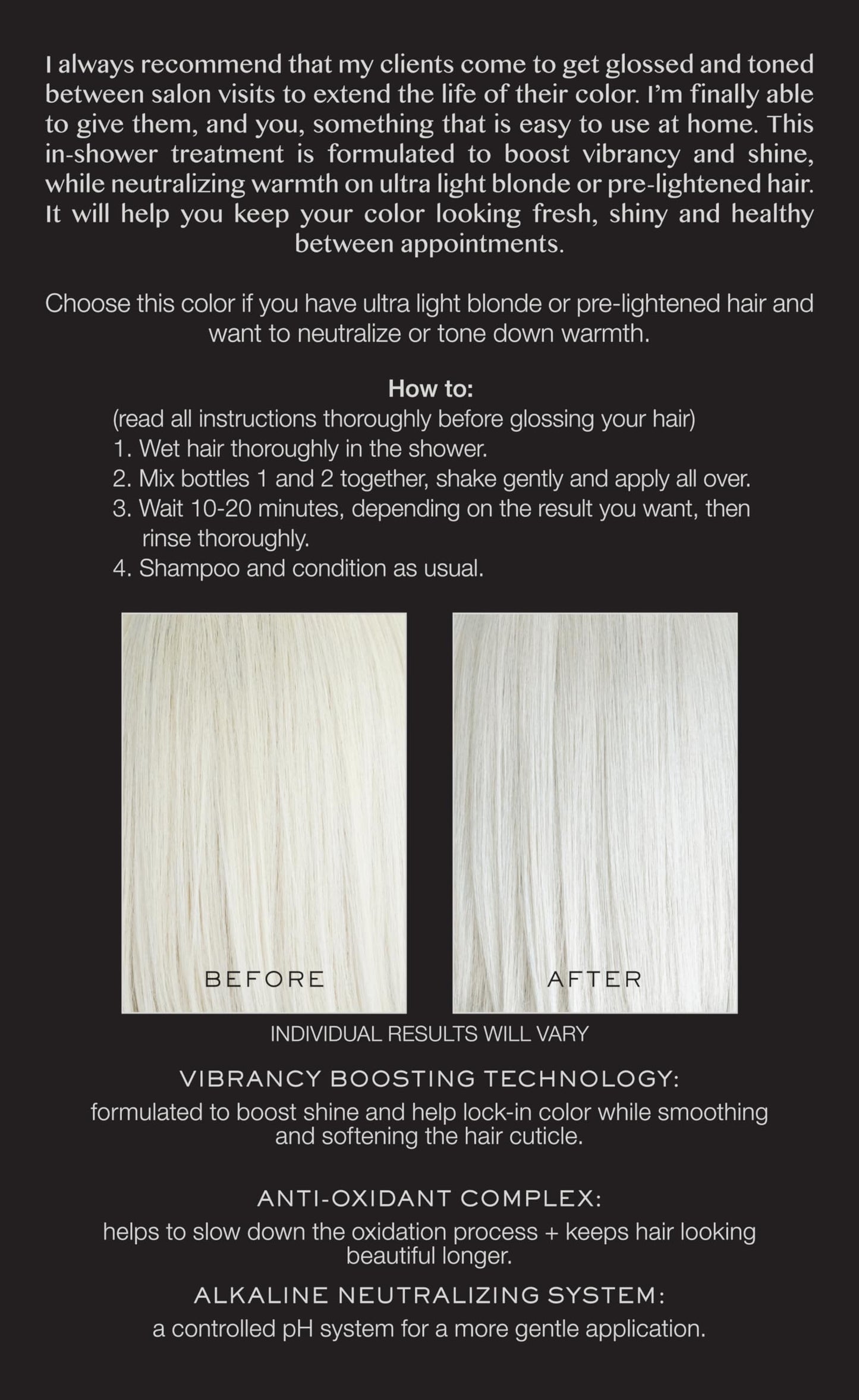 Kristin Ess The One Signature Hair Gloss - Platinum: Icy Translucent Ash Beauty & Personal Care Kristin Ess