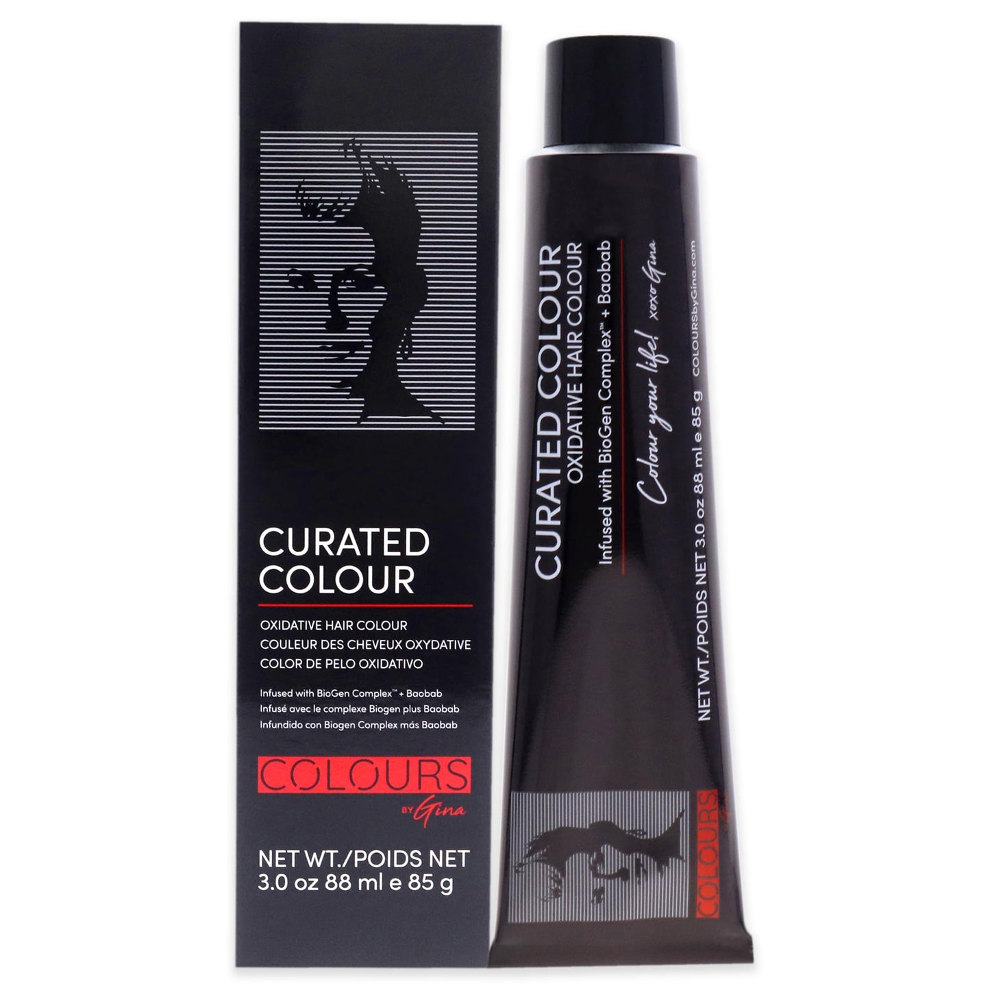 Colours By Gina Curated Colour - 5.77-5W Light Warm Brown by Colours By Gina for Unisex - 3 oz Hair Color Beauty & Personal Care Colours By Gina