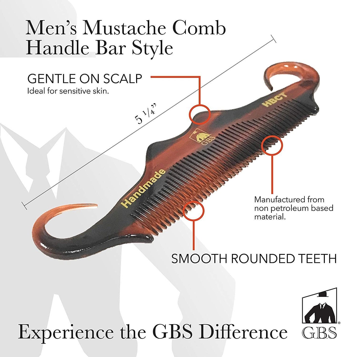 G.B.S Beard Grooming and Trimming Kit for Men, Beard Brush, Folding Comb, Mustache Comb, Beard Balm Wax and Unscented Oil, Barber Razor, Barber Beauty and Personal Care G.B.S