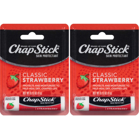 Chapstk Strawberry Size .15z Chapstick Strawberry .15oz Pack of 2 Beauty & Personal Care ChapStick