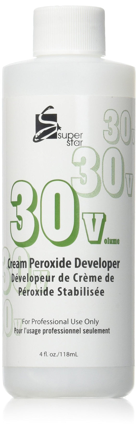 Super Star Stabilized Cream Peroxide Developer, 30v Hc-50306 Beauty & Personal Care Super Star