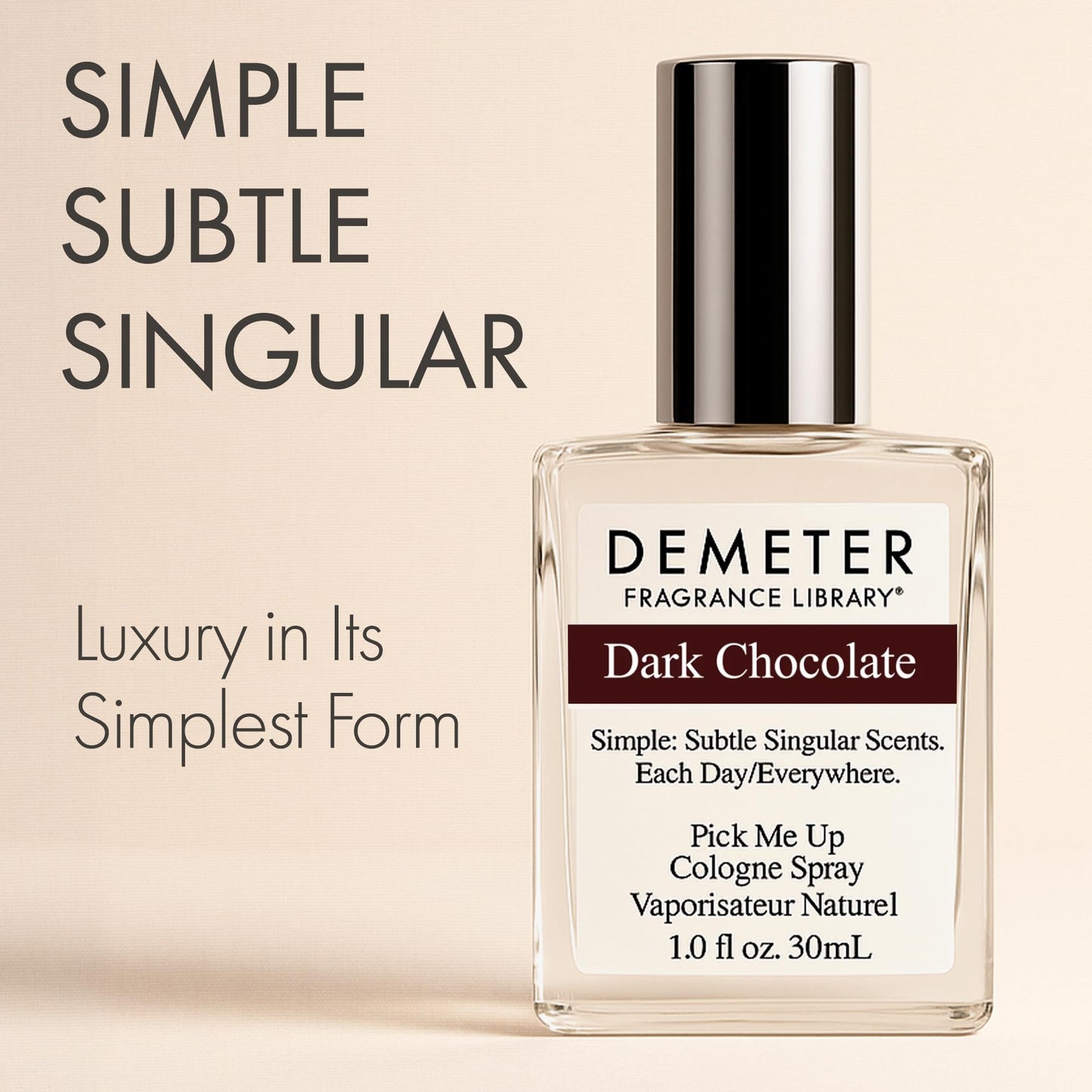 DEMETER Natural Perfume Spray Cologne for Women and Men, Dark Chocolate, 1 oz Beauty & Personal Care DEMETER