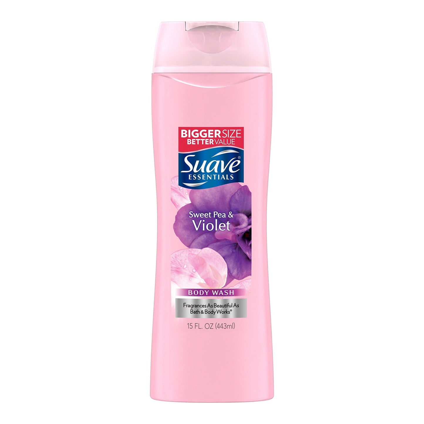 SUAVE BODY WASH Essentials Sweet Pea and Violet, No.63, 15 Fl Oz Beauty & Personal Care Suave