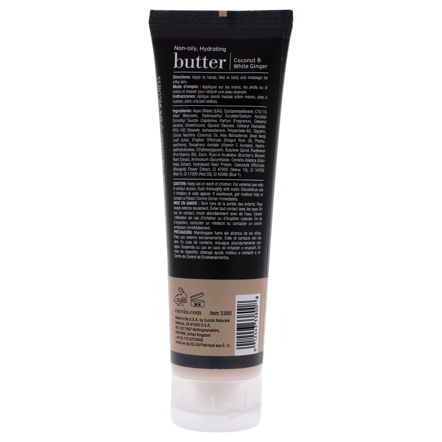 Cuccio Naturale Butter Blends - Ultra-Moisturizing, Renewing, Smoothing Scented Body Cream - Deep Hydration For Dry Skin Repair - Made With Natural Beauty & Personal Care Cuccio Naturale