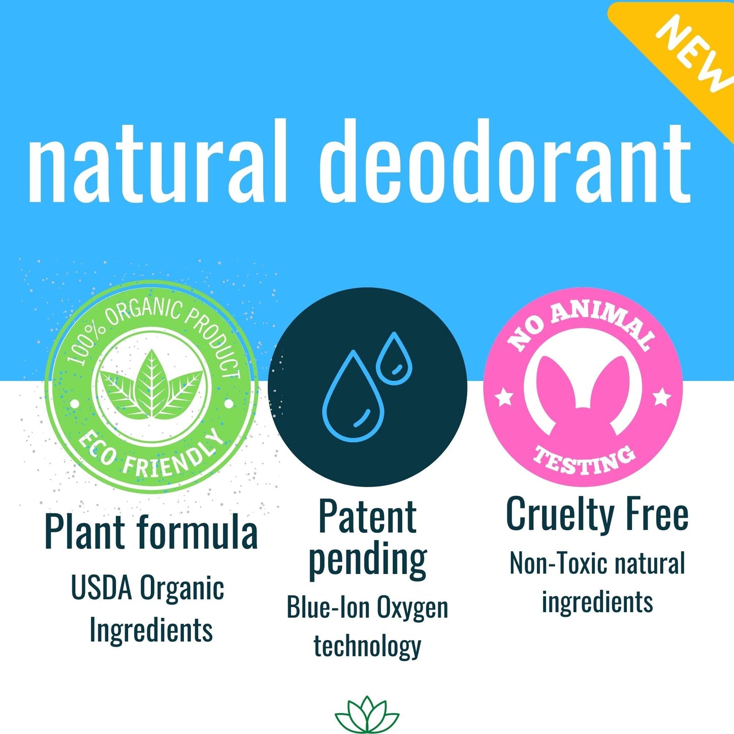 All Natural Ball Spray Deodorant for Men. Groin Deodorant Spray with Organic Tea Tree Oil. All Natural Crotch Itch Spray. Beauty and Personal Care Organic Life