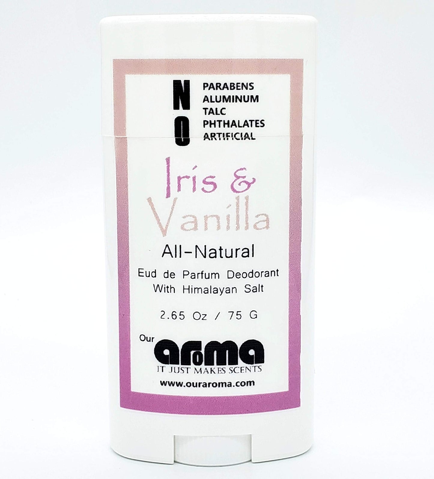 Our Aroma All-Natural Deodorant for Women and Men - Vegan, Gluten Free, Cruelty Free - Aluminum Free, Free of Parabens & Sulfates - Iris & Vanilla Beauty and Personal Care Our Aroma