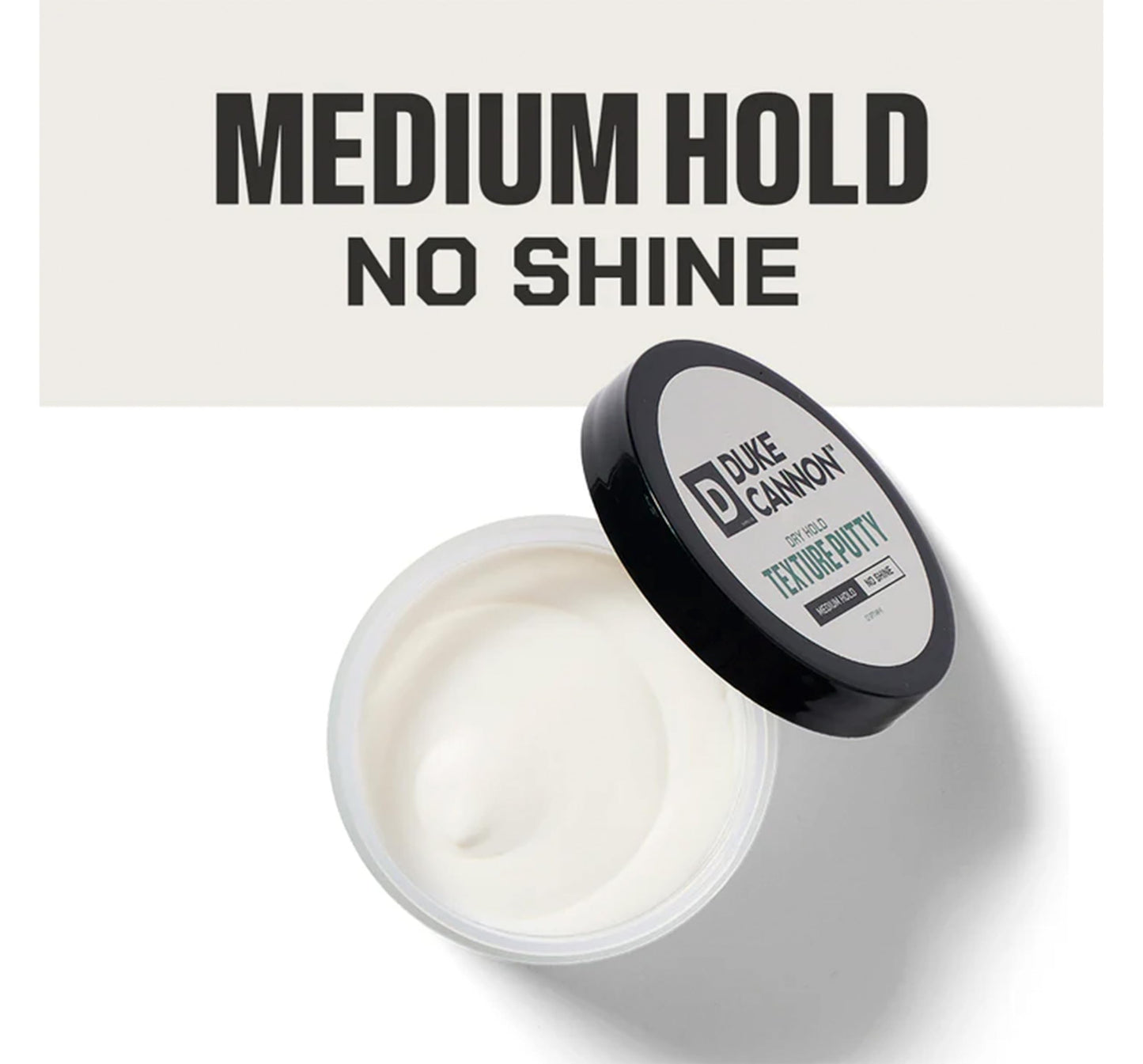Duke Cannon Supply Co. Supply Co. Dry Hold Texture Putty - Medium Hold Hair Putty - Ideal for short to medium styles and all textures - No Shine Beauty & Personal Care Duke Cannon Supply Co.