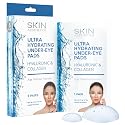Skin Aesthetics Hyaluronic & Collagen Under Eye Patches - Reduces Puffiness, Eye Bags & Wrinkles, Ultra Hydrating - Dermatologist Tested Korean Beauty & Personal Care Skin Aesthetics