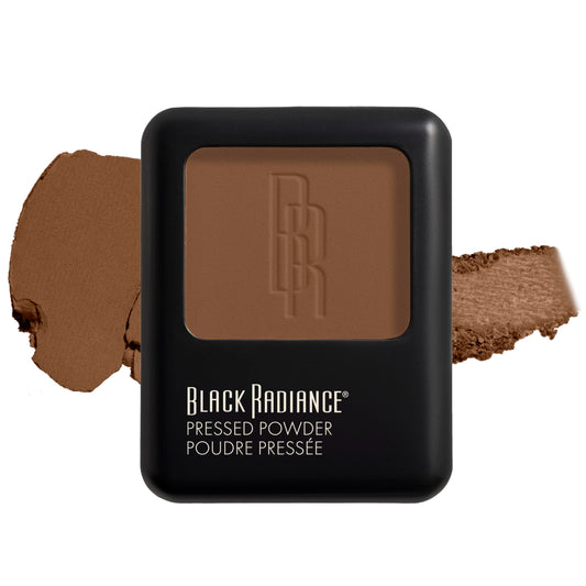 Black Radiance Pressed Powder, Pigment-Rich Matte Finish for Light Skin Tones, Oil-Absorbing Compact with Mirror & Sponge - Creamy Beige Beauty & Personal Care Black Radiance