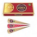 Zenia (Pack of 3) 100% Natural Henna Hair Color Paste Hair Dye Cones Dark Reddish-Brown Color 25g Each Cone Beauty & Personal Care Zenia
