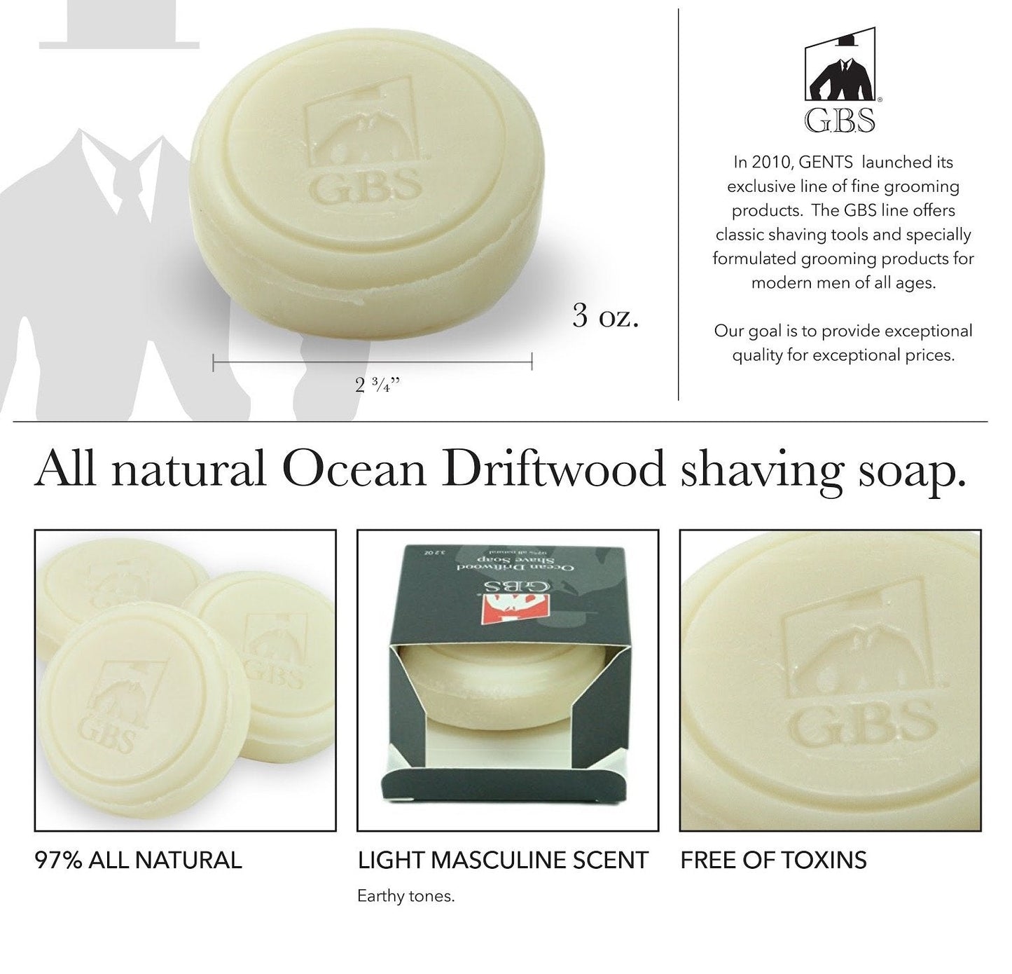 G.B.S Short Handle Safety Razor, Pure Badger Shaving Brush, Brush and Razor Stand, Bowl, Glycerin Natural Soap and 25 Blades Beauty and Personal Care G.B.S