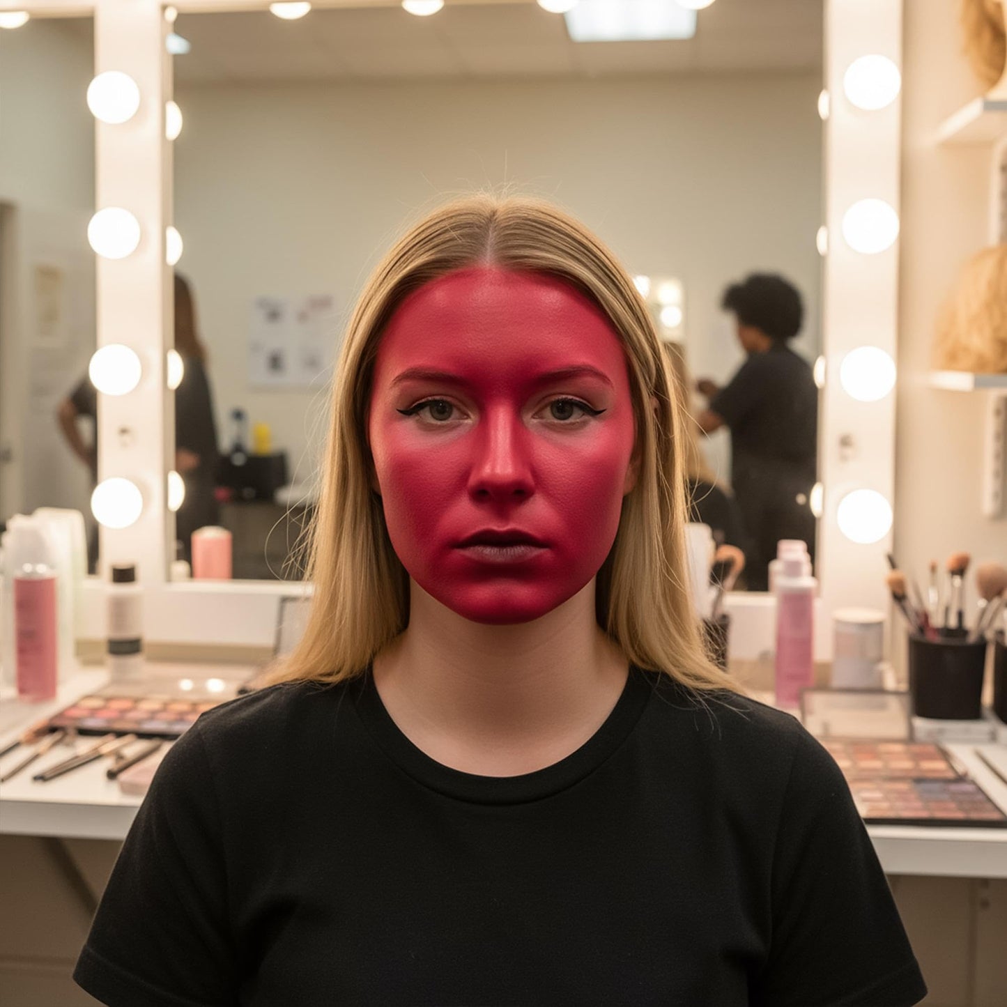 Tinsley Transfers FX Makeup - Face and Body Paint - Water-Based Cream - 7g / 0.24 oz Tube (Rotten Red) Beauty & Personal Care Tinsley Transfers