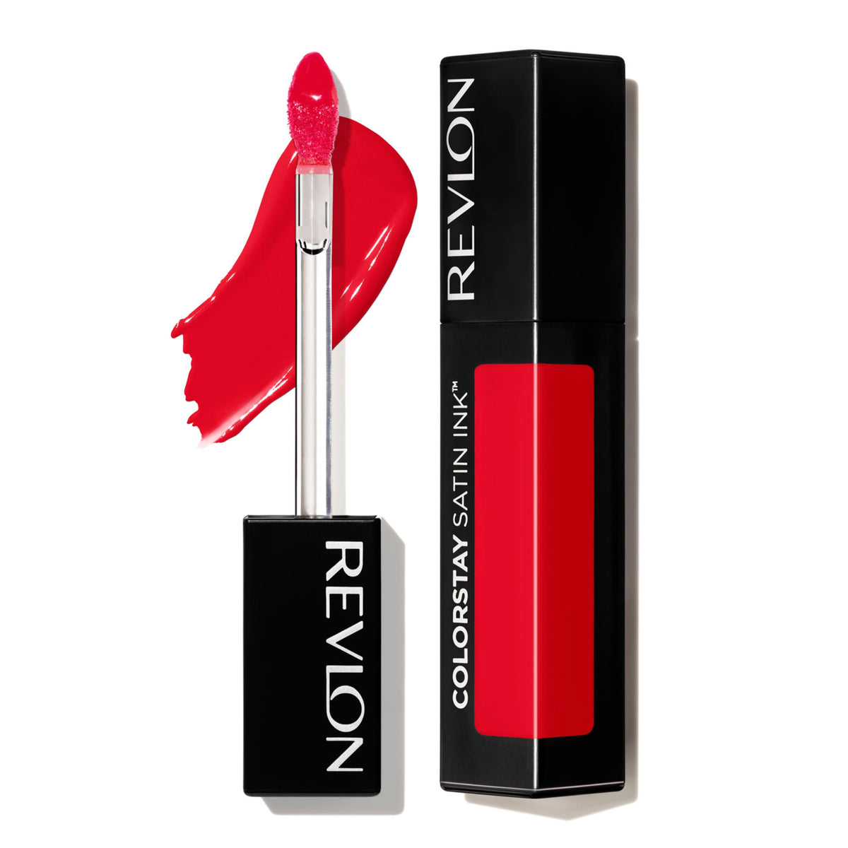 Revlon ColorStay Satin Ink Liquid Lipstick, Longwear Rich Lip Colors, Formulated with Black Currant Seed Oil, 015 Fire & Ice, 0.17 fl oz Beauty & Personal Care REVLON