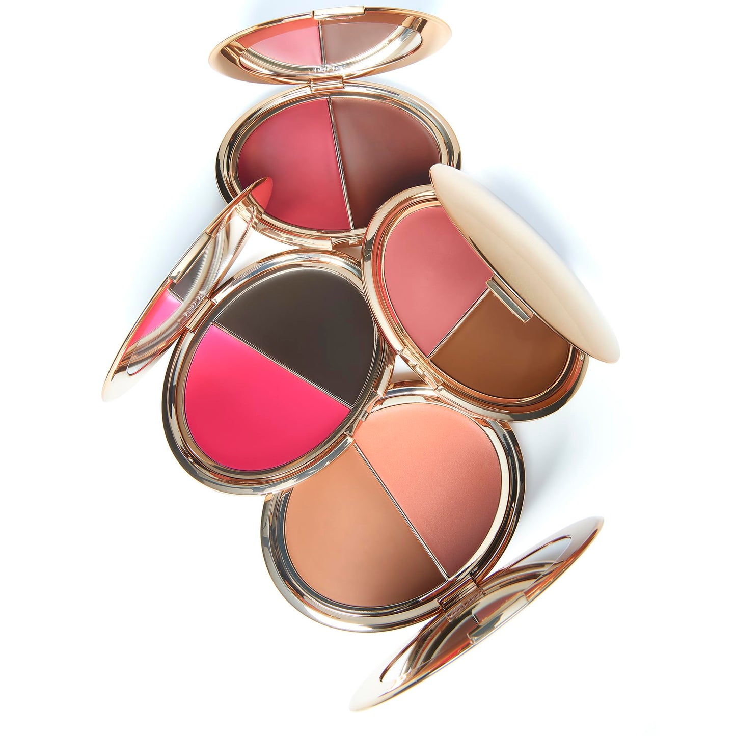 tarte park ave princess cream cheek duo - Blush & Bronzer Duo with Buildable Waterproof Cheek Tint Infused with Coconut, Vitamin E & Guava Seed, Vegan Beauty & Personal Care tarte