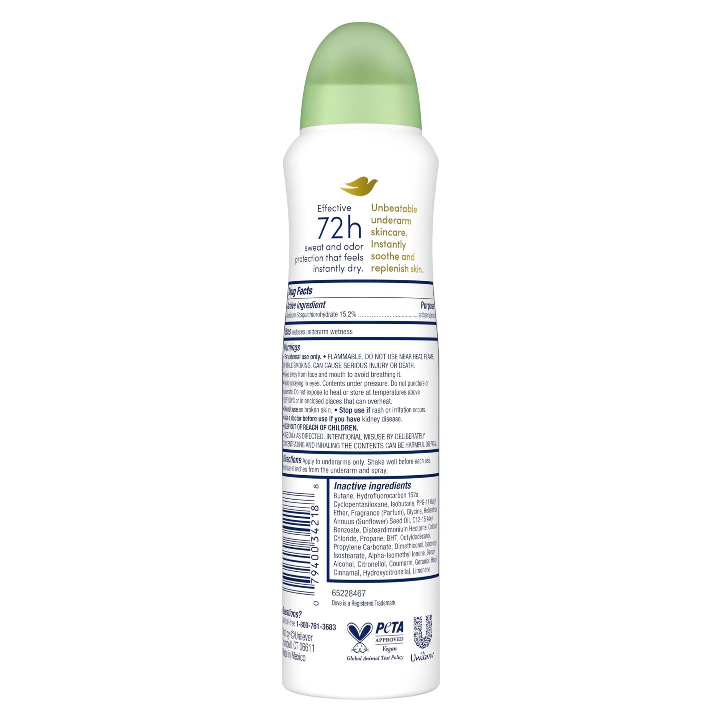Dove Advanced Care Antiperspirant Deodorant Dry Spray Cool Essentials for helping your skin barrier repair after shaving With Pro Ceramide Technology Beauty and Personal Care Dove