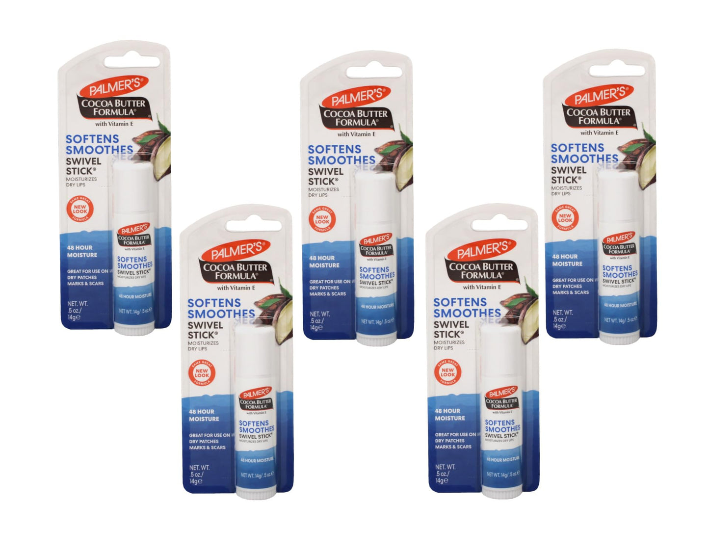 Palmer's Cocoa Butter Formula Swivel Stick 0.50 oz (Pack of 5) Beauty & Personal Care Palmer's