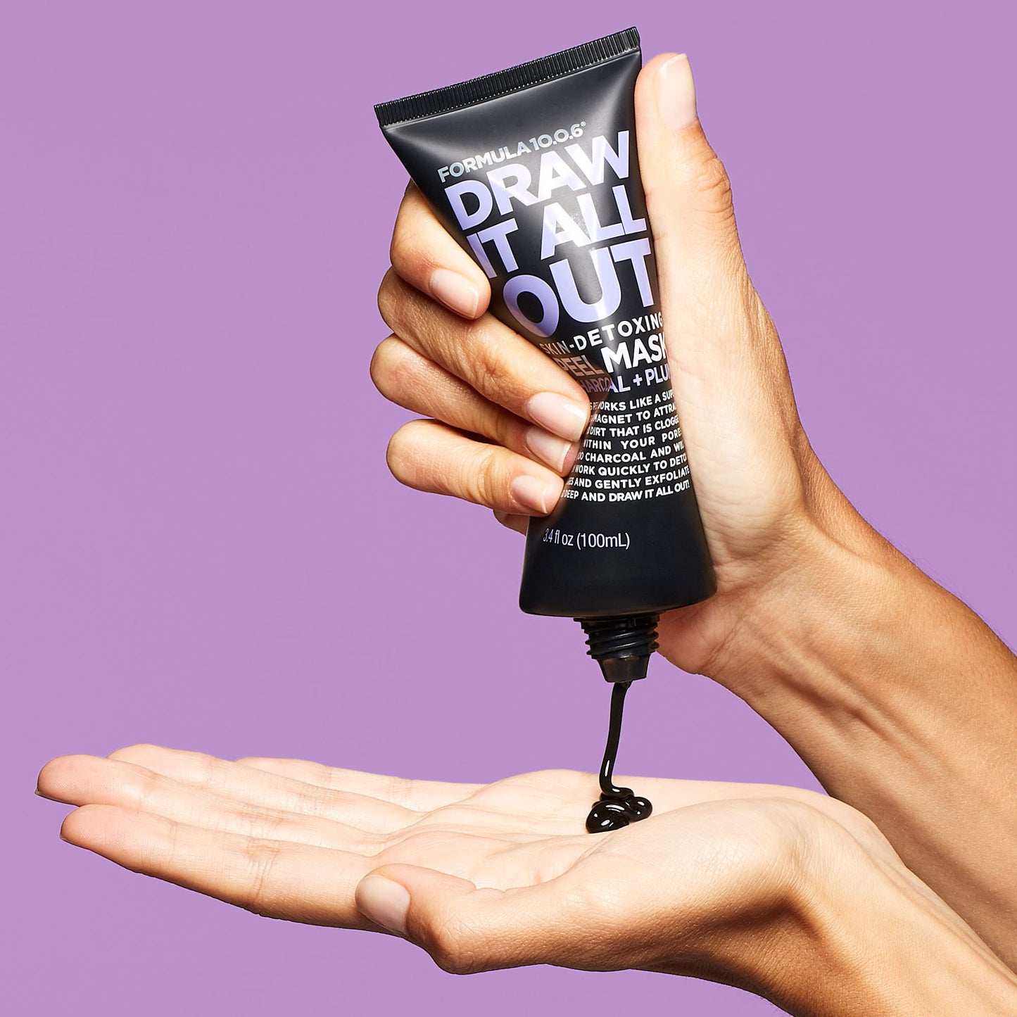 FORMULA 10.0.6 - Draw It All Out Skin-Detoxing Charcoal Peel Mask 3.4 fl oz (100ml) Beauty & Personal Care FORMULA 10.0.6