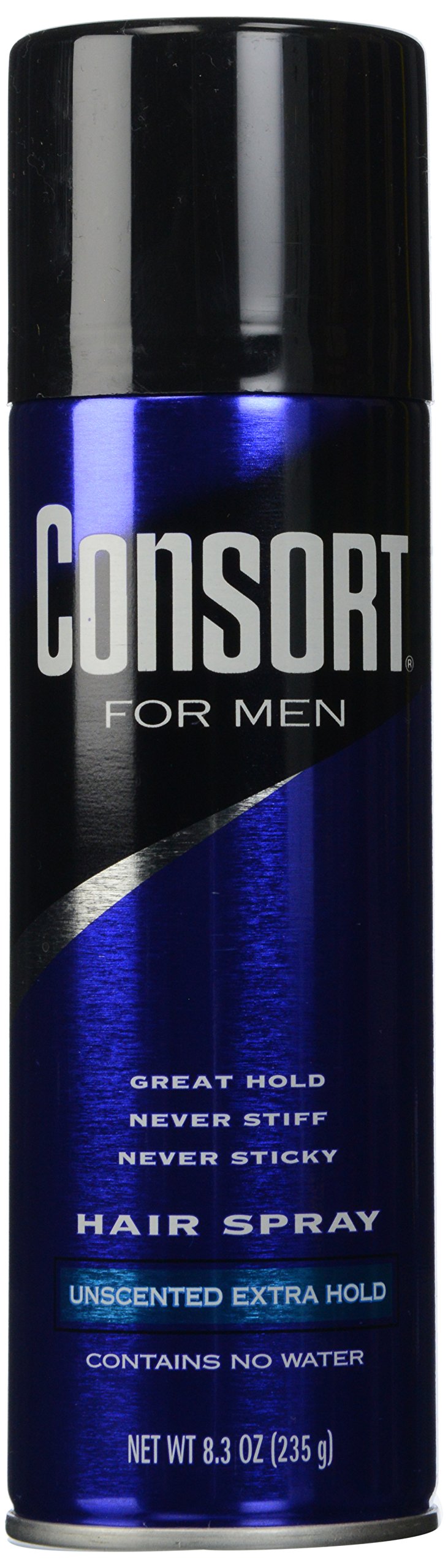 Consort For Men Hair Spray Unscented Extra Hold 8.30 oz Beauty & Personal Care Unilever